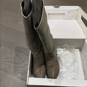 Cougar Sage Green Tall Boots